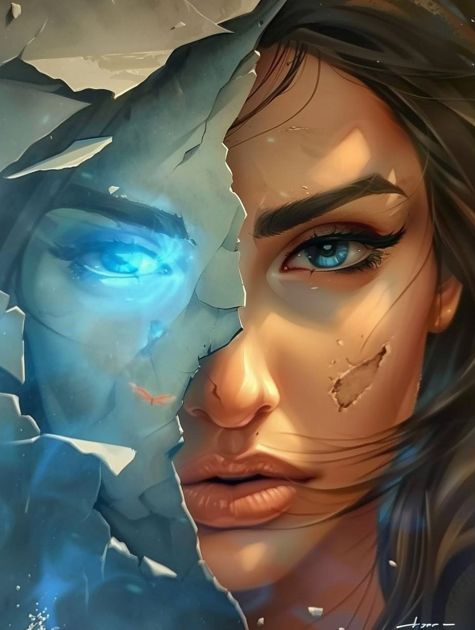 Shattered Mirror of Dual Identity