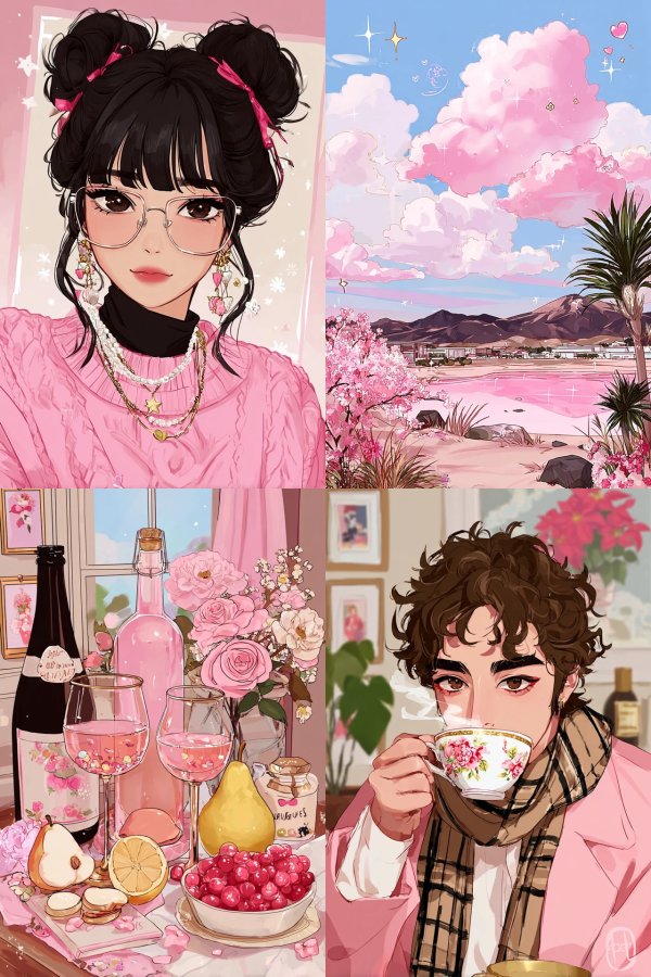 Pastel Anime Chic