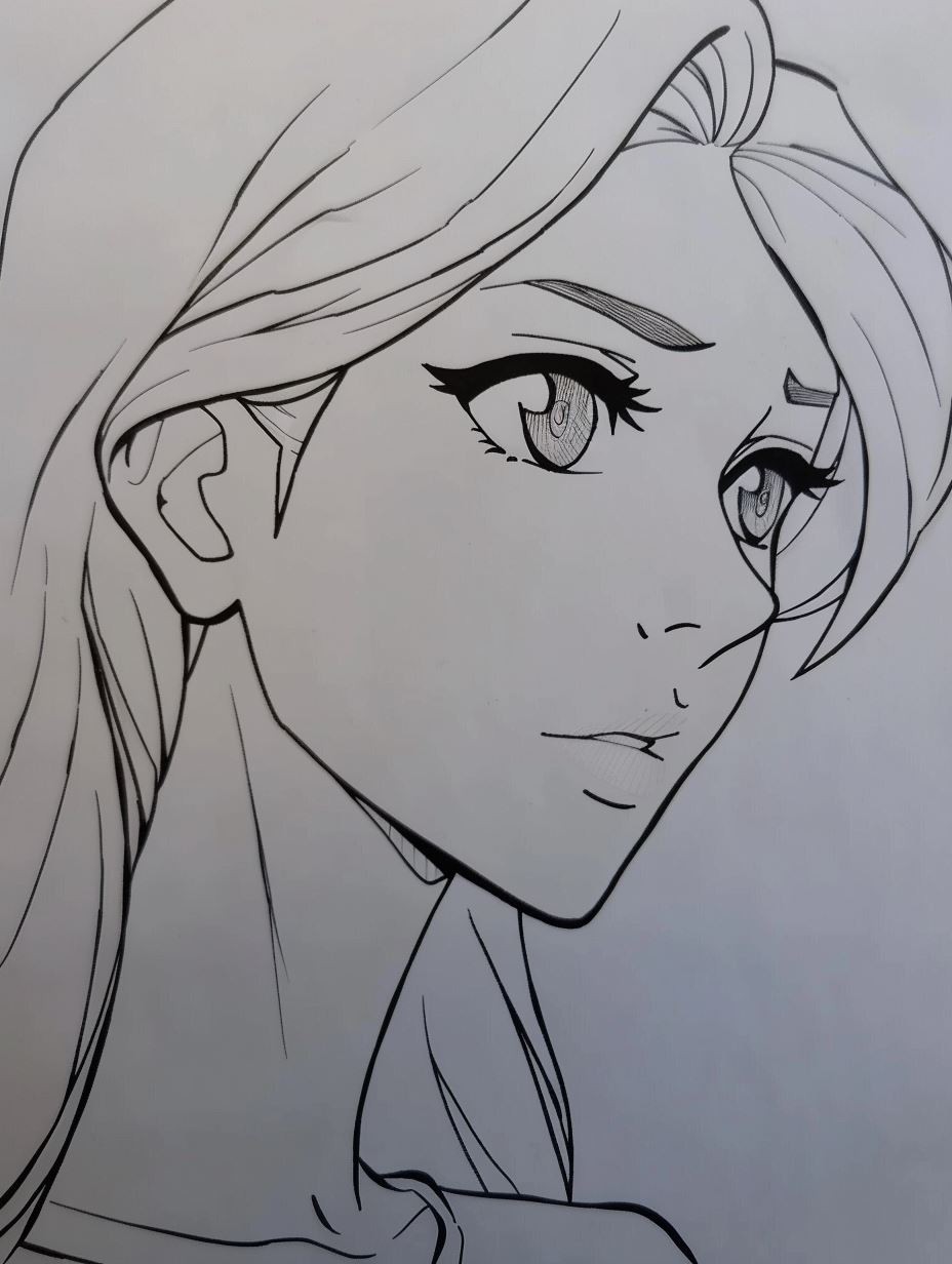 Bold Ink Portrait - Image 4