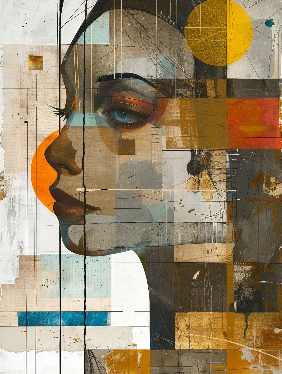 Fragmented Soul Portrait
