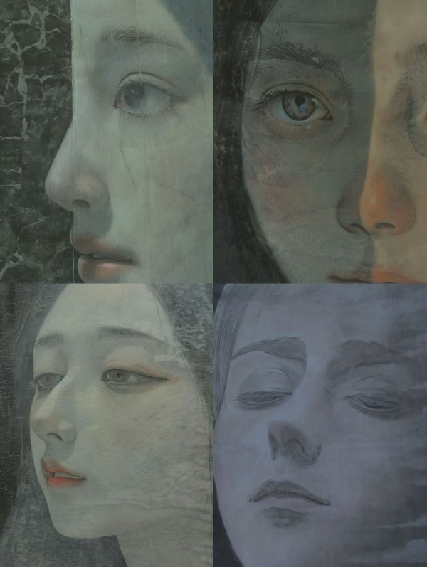 Ethereal Fragmented Gaze
