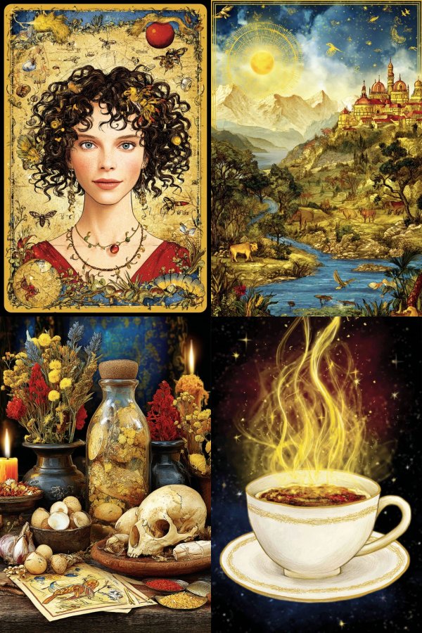 Botanical Renaissance Muse