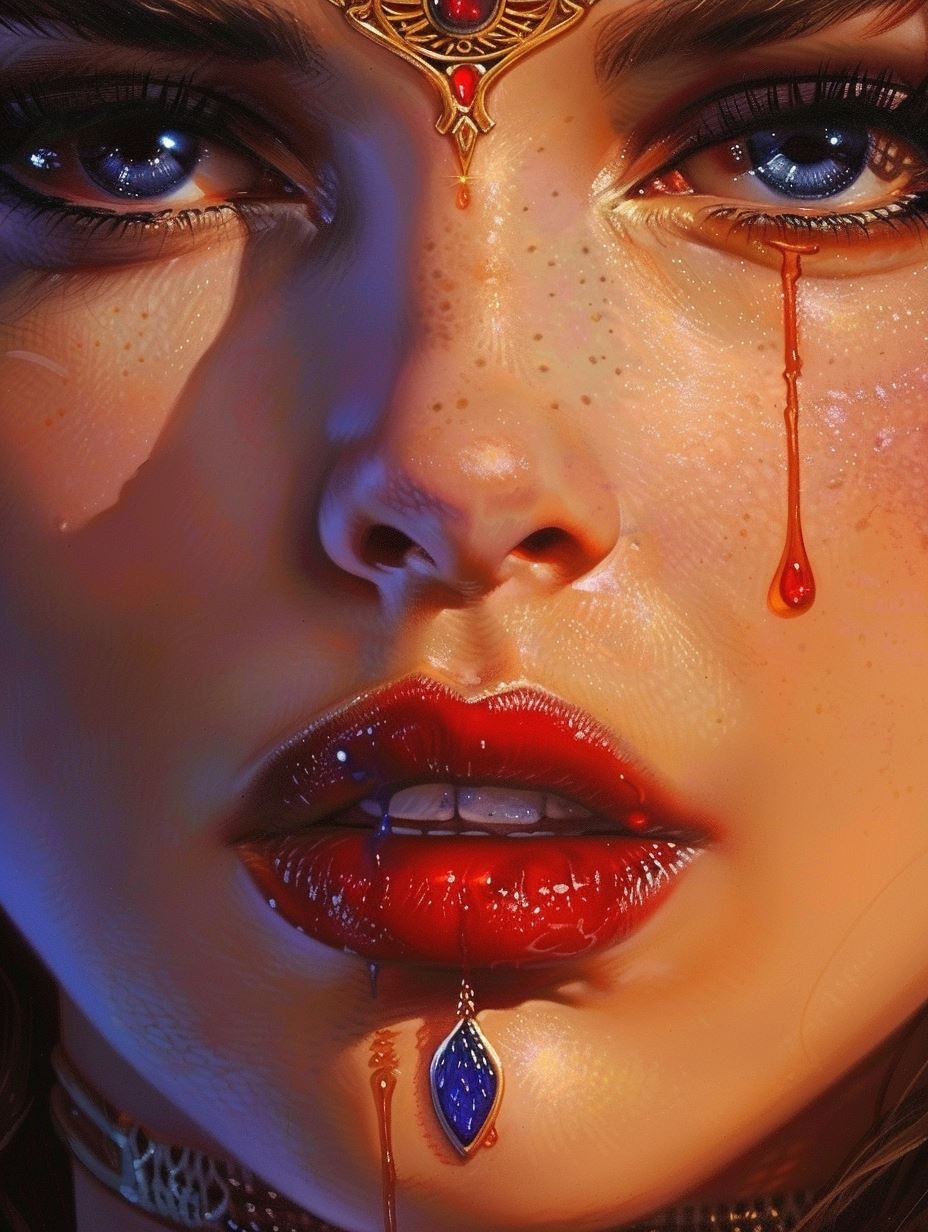Crimson Veins of Desire