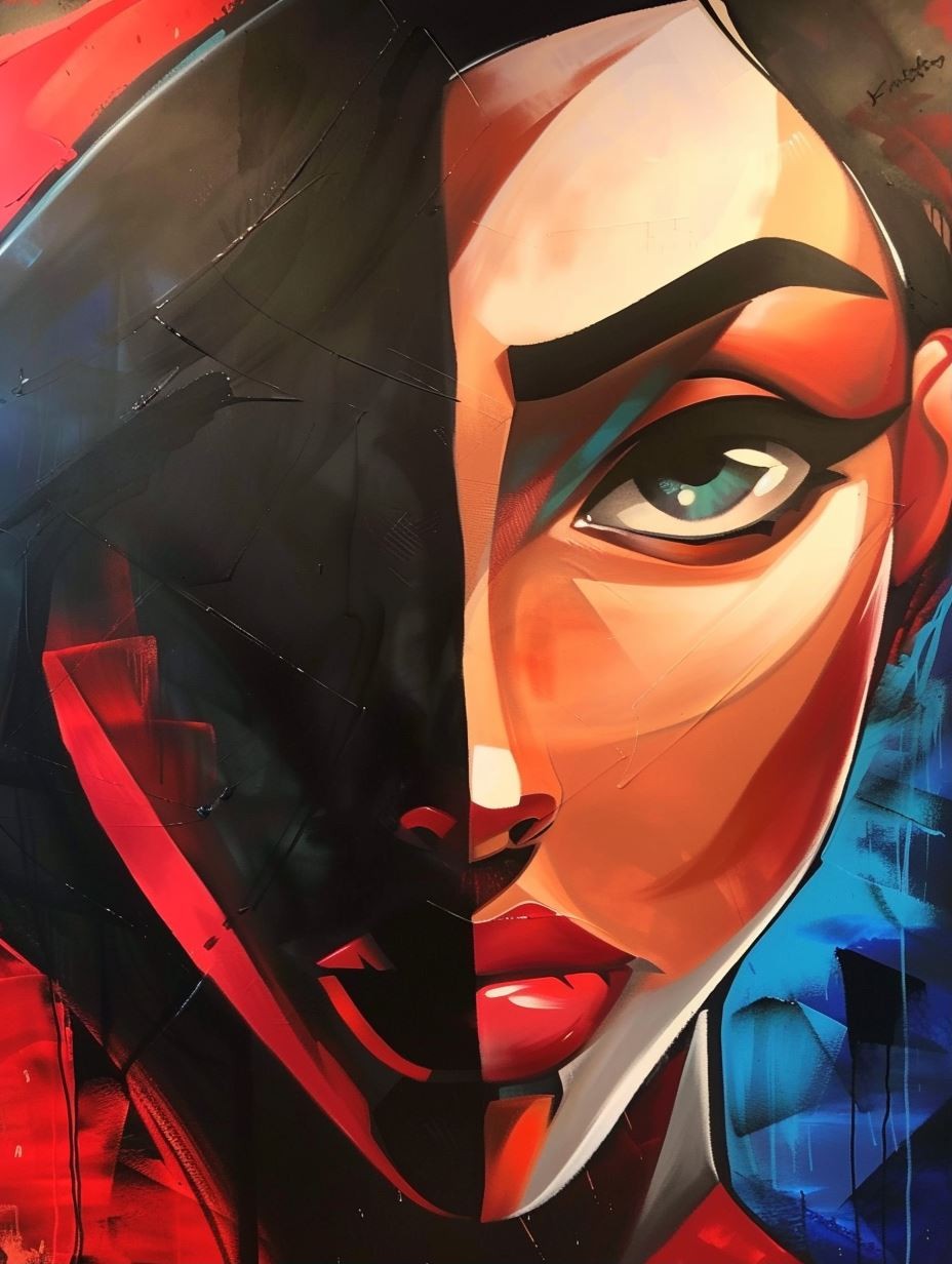 Chromatic Duality Portrait
