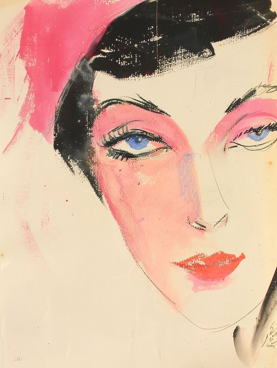 Avant Garde Fashion Sketch