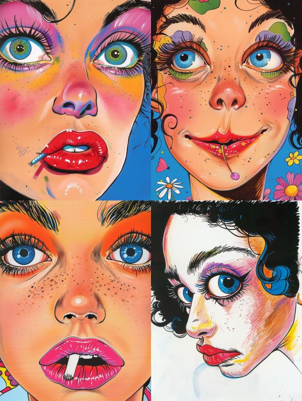 Neon Pop Art Portraiture