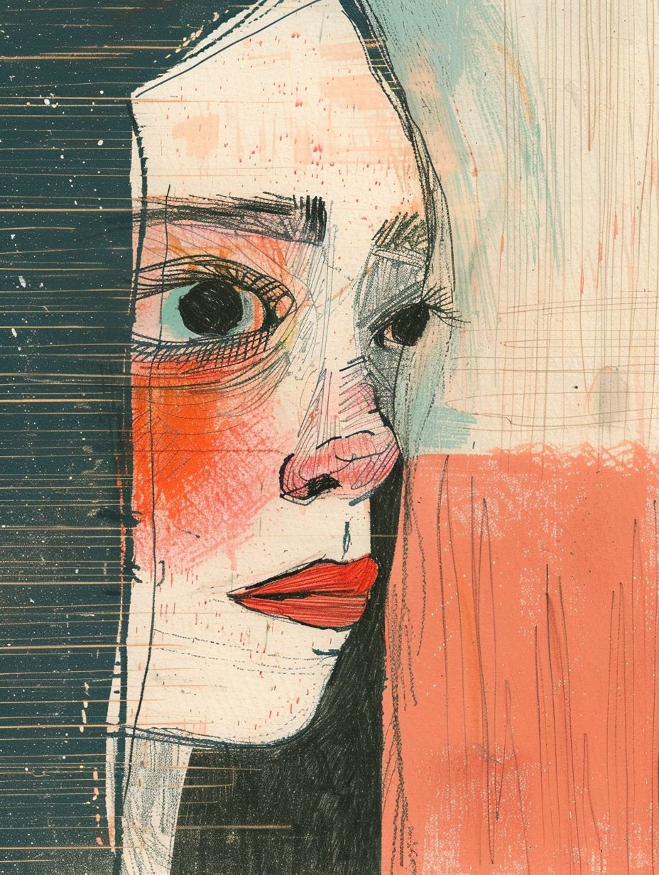 Fragmented Soul Portrait