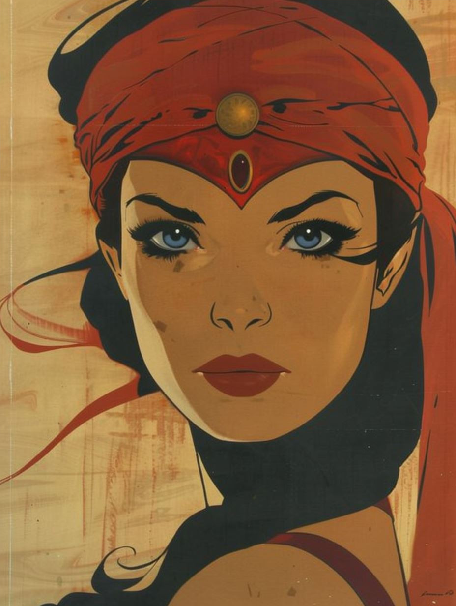 Vintage Pin-Up Comic Glamour - Image 4