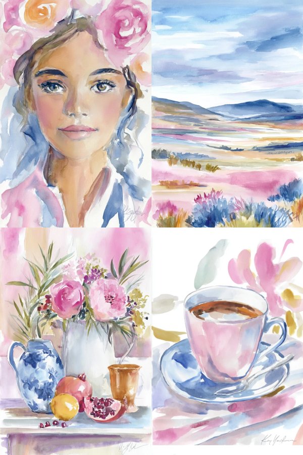 Floral Watercolor Dream