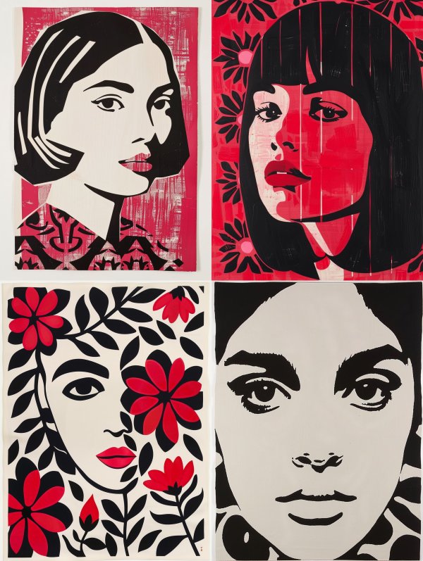 Bold Pop Art Portraiture