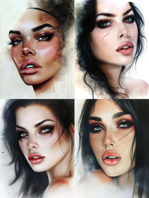 Ethereal Watercolor Glow