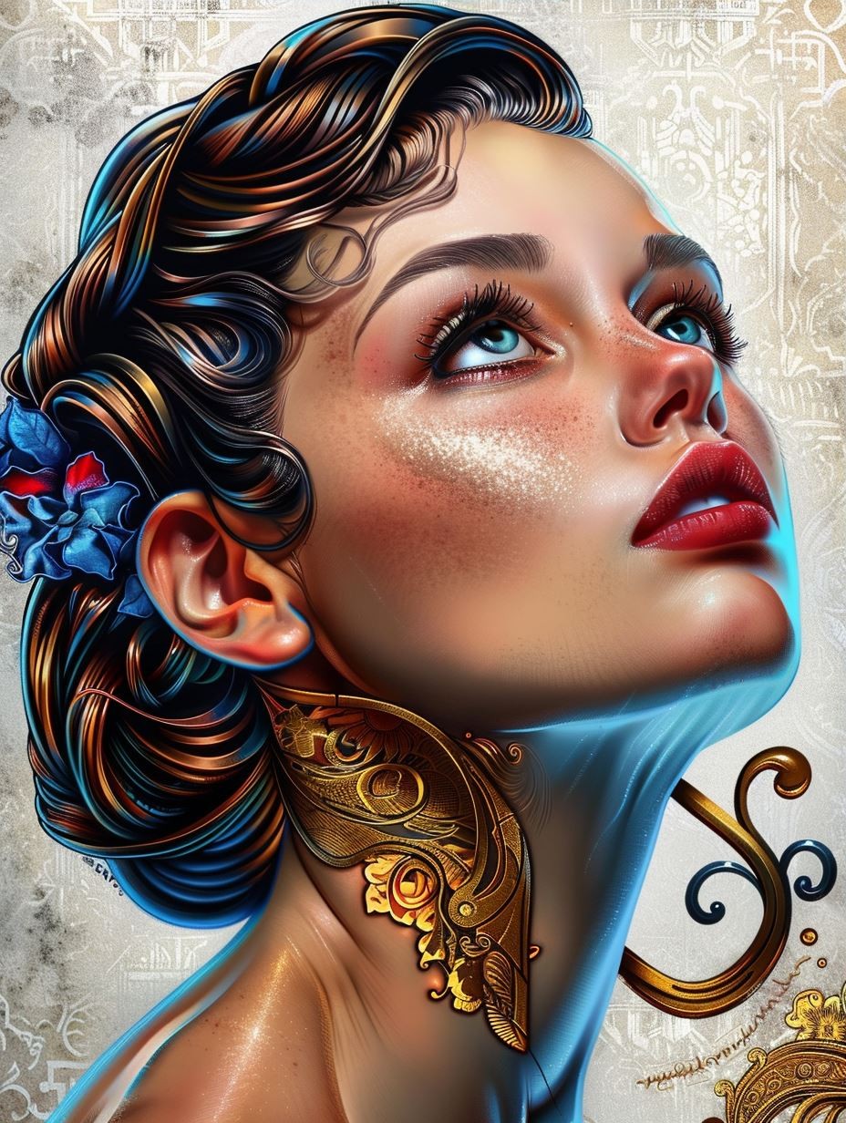 Celestial Gilded Gaze - Image 3