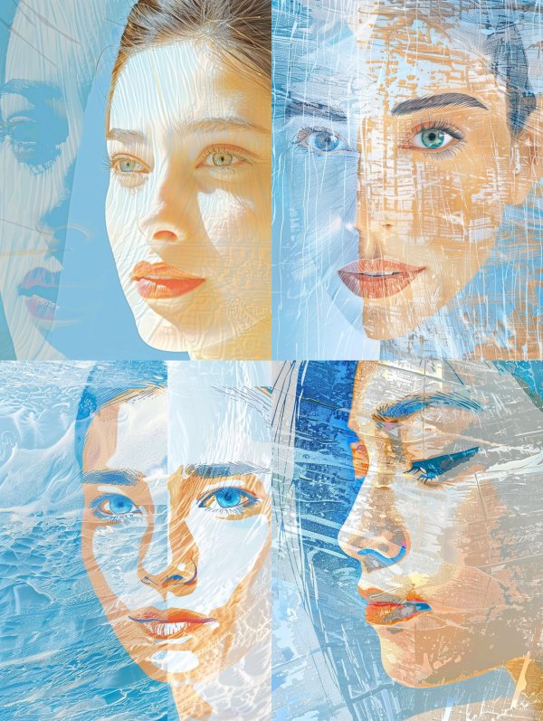 Ethereal Ripples of Digital Light