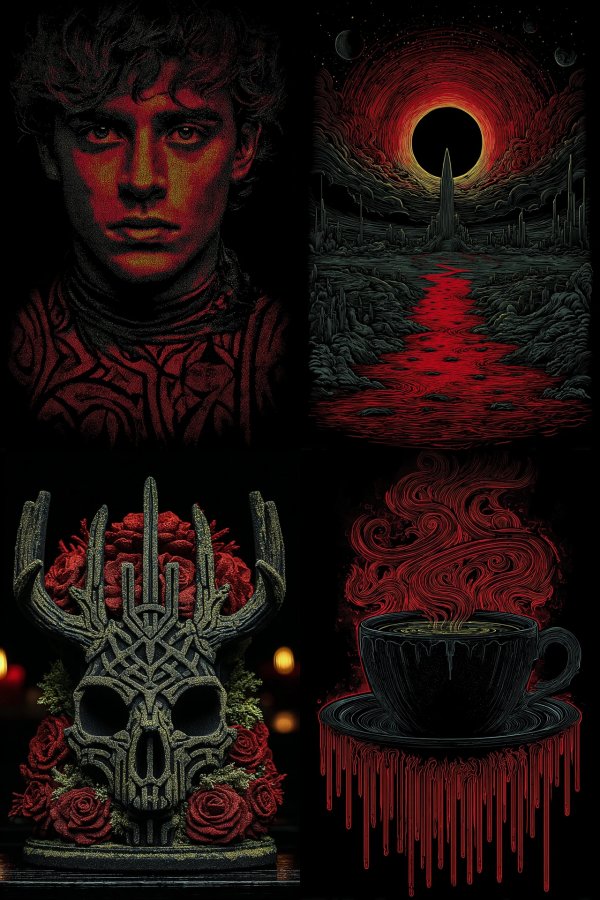Crimson Stipple Soul