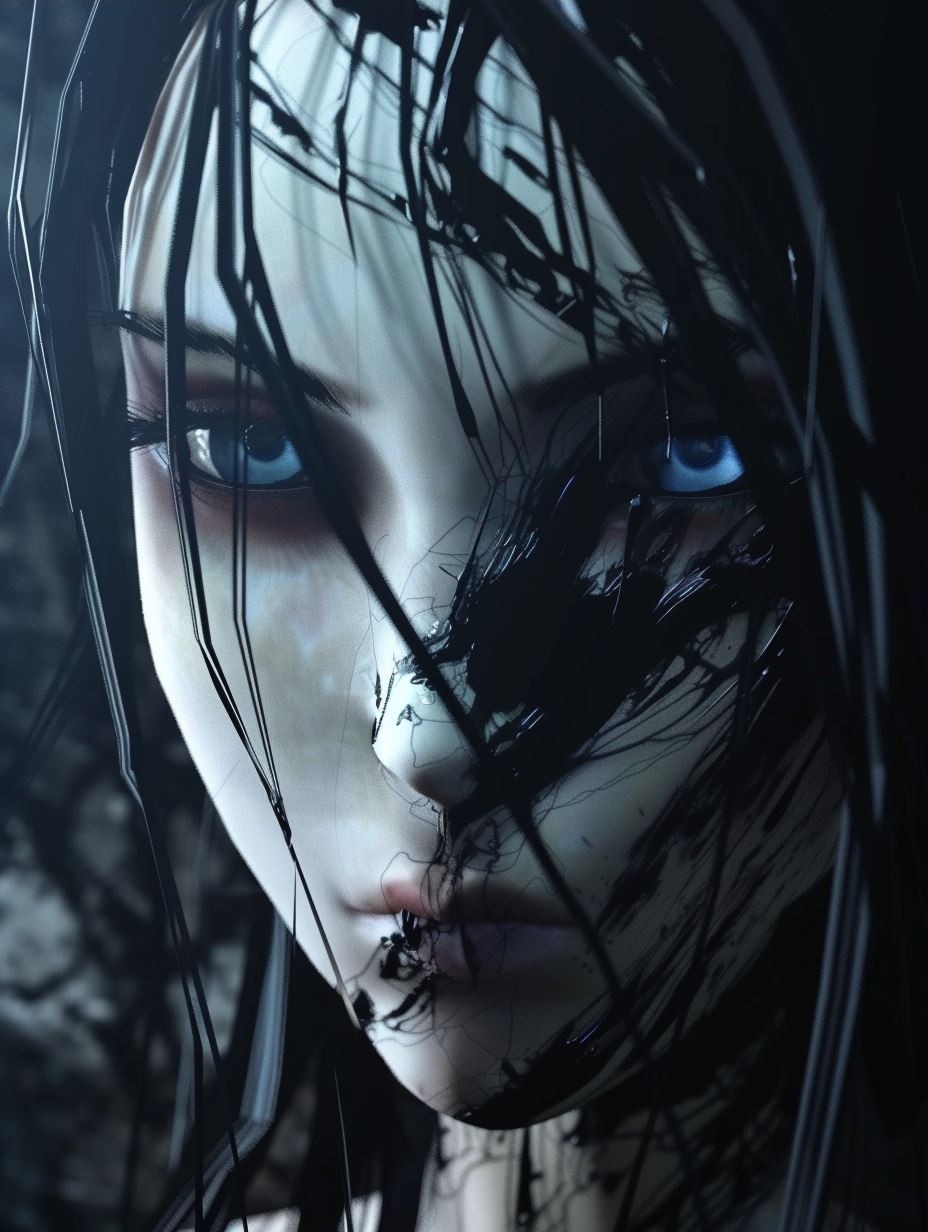 Ethereal Digital Gaze 2