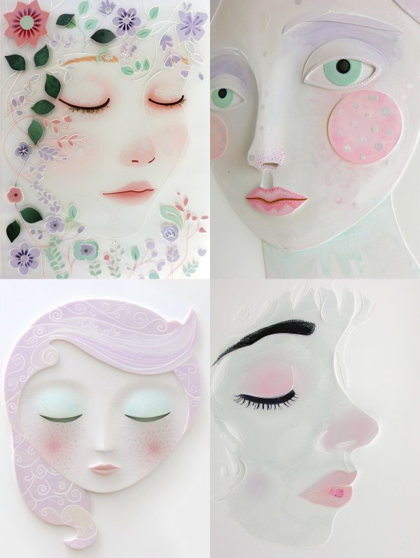 Floral Dreamscape Serenity