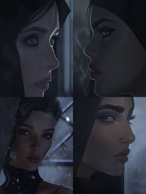 Shadows of a Silent Gaze