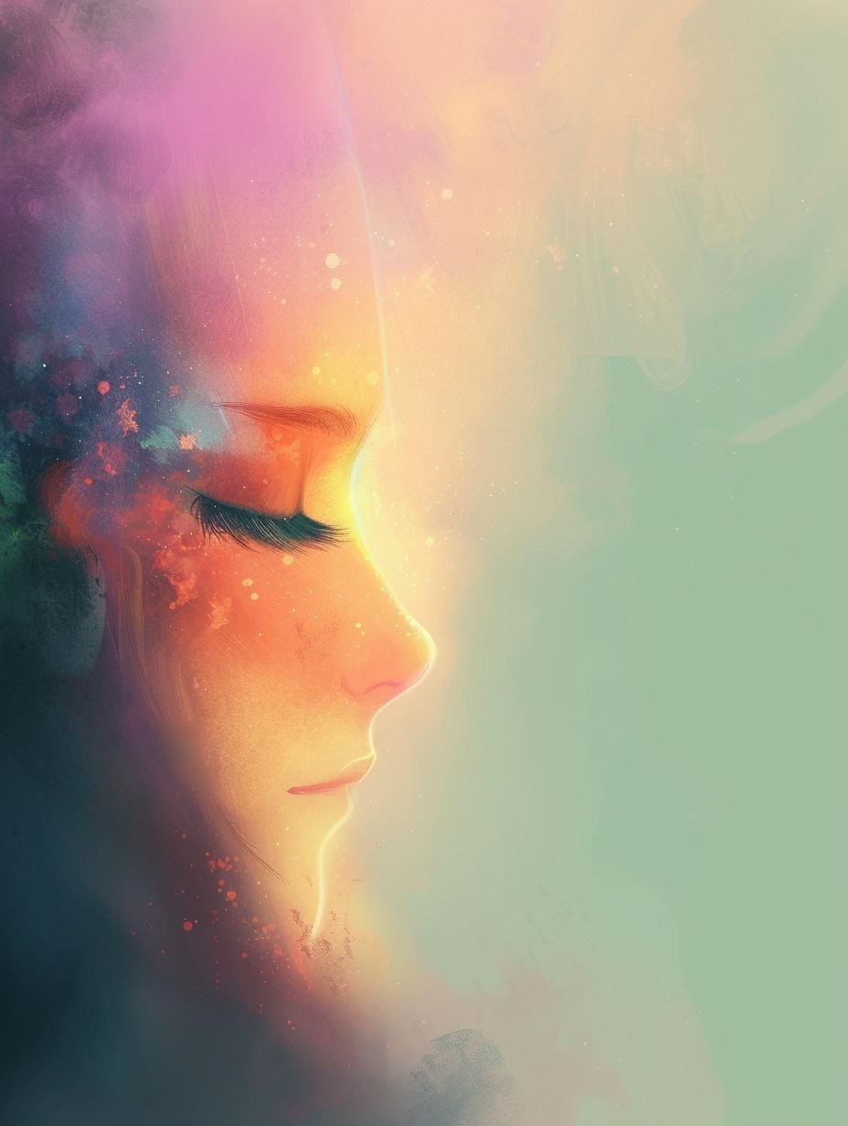 Ethereal Prism of Inner Peace