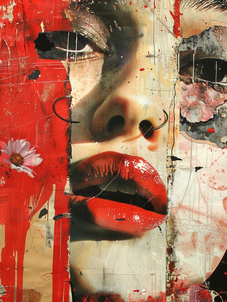 Crimson Fragmented Muse - Image 1