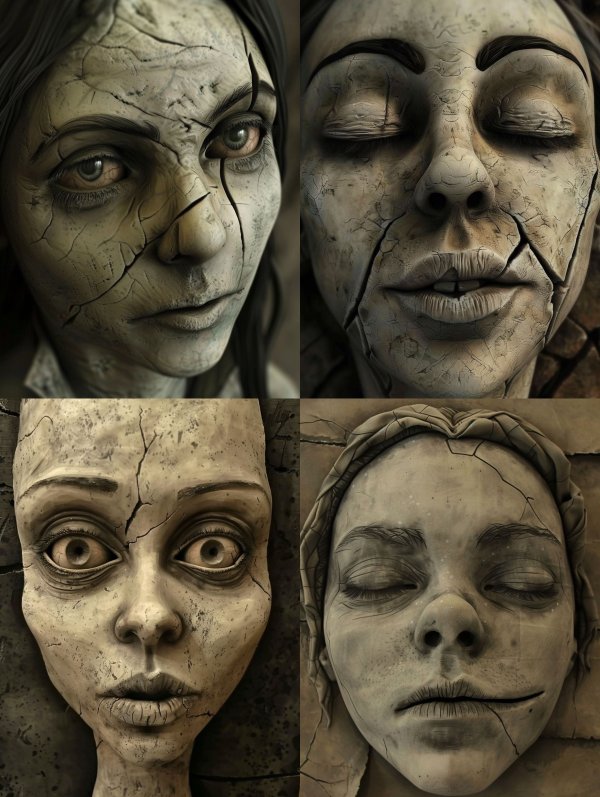 Fractured Porcelain Soul