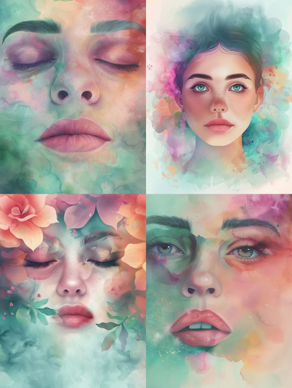 Ethereal Watercolor Dream
