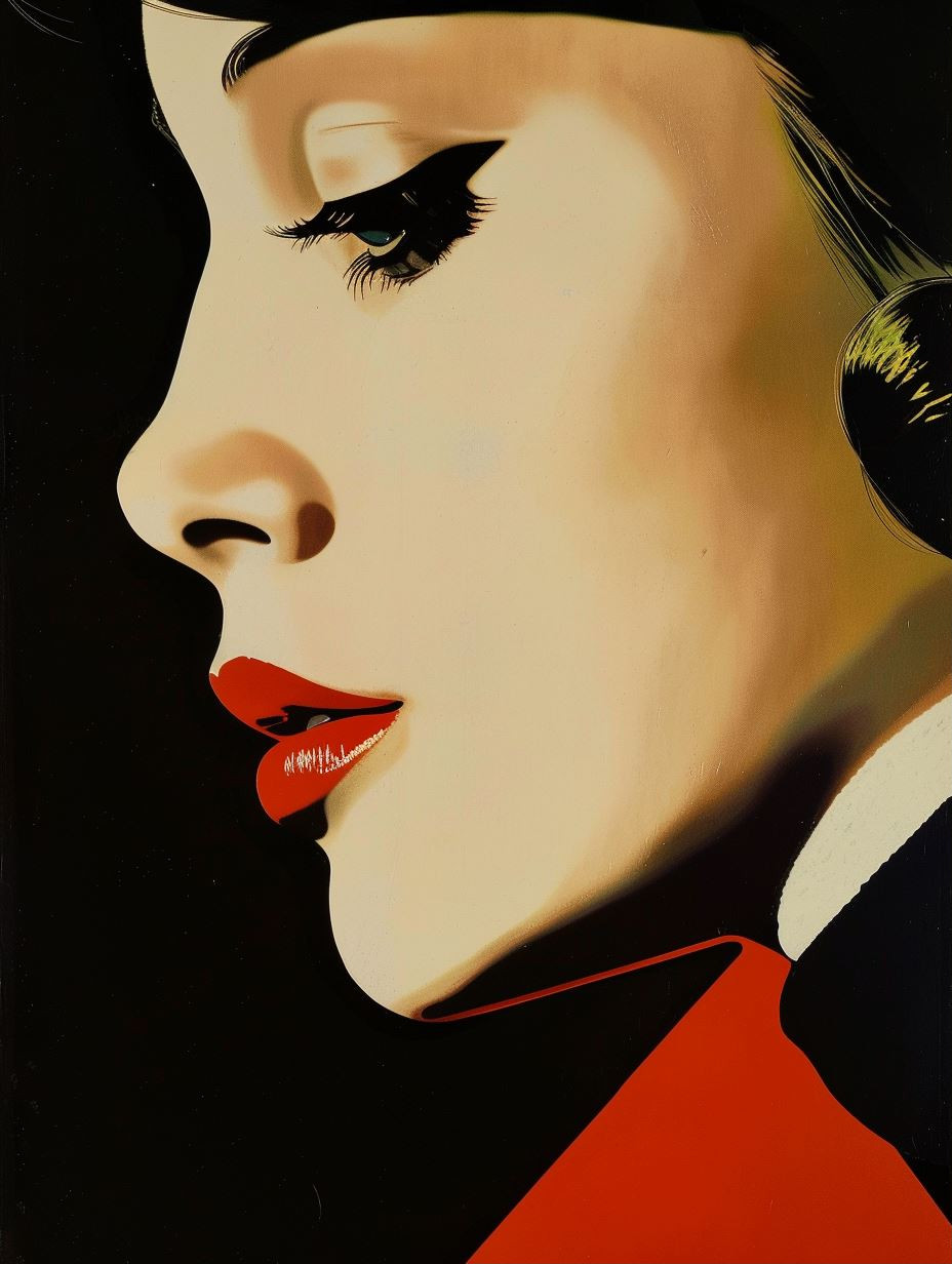 Crimson Noir Elegance