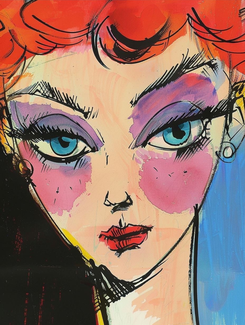Neon Pop Expressionism