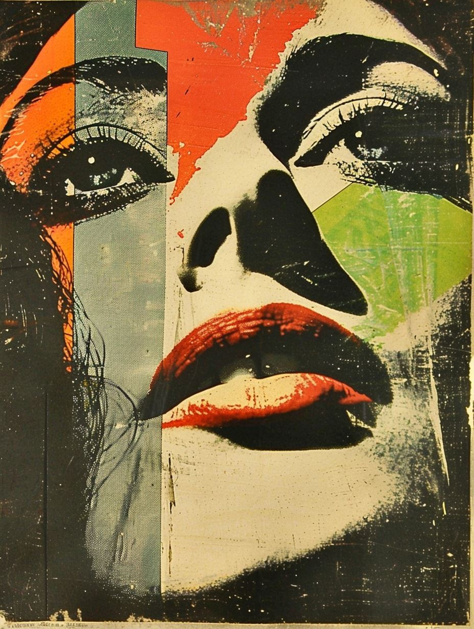 Retro Pop-Art Grunge