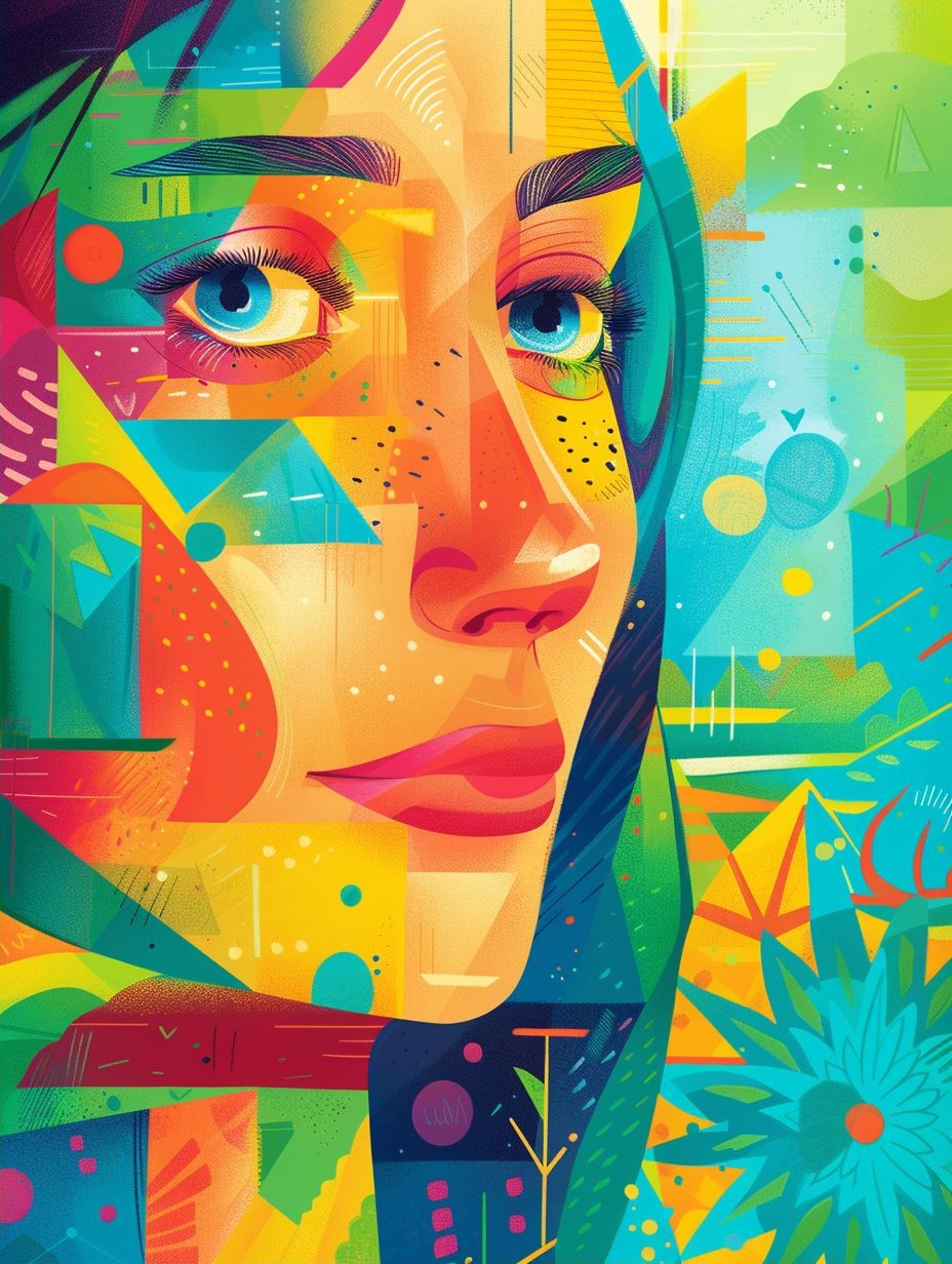 Prismatic Soul Portrait 3