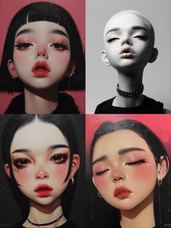 Ethereal Modern Portraiture Study