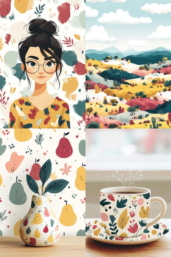 Whimsical Artistic Portrait