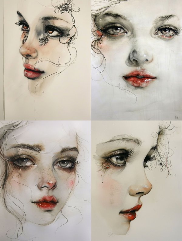 Ethereal Ink Whispers