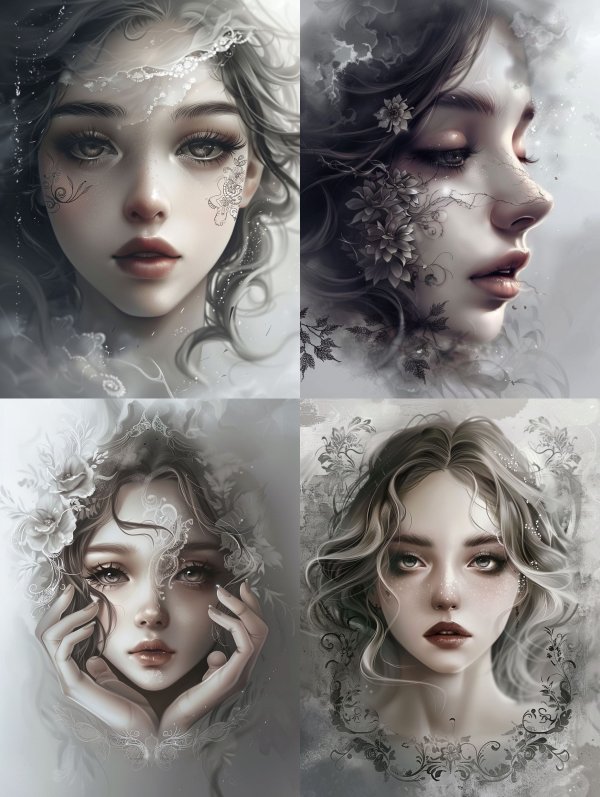 Ethereal Spirit of Silver Mist