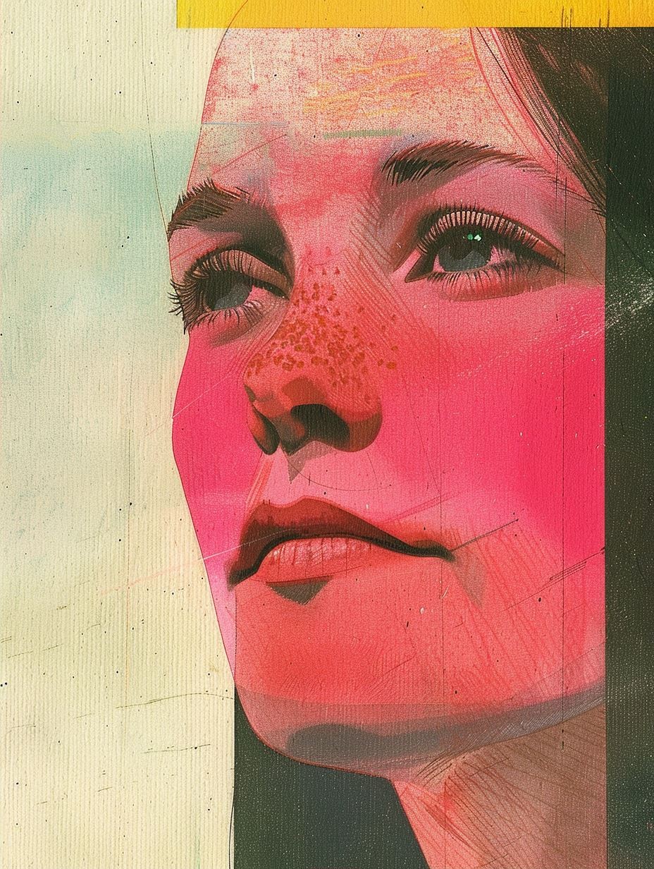 Neon Pop Collage