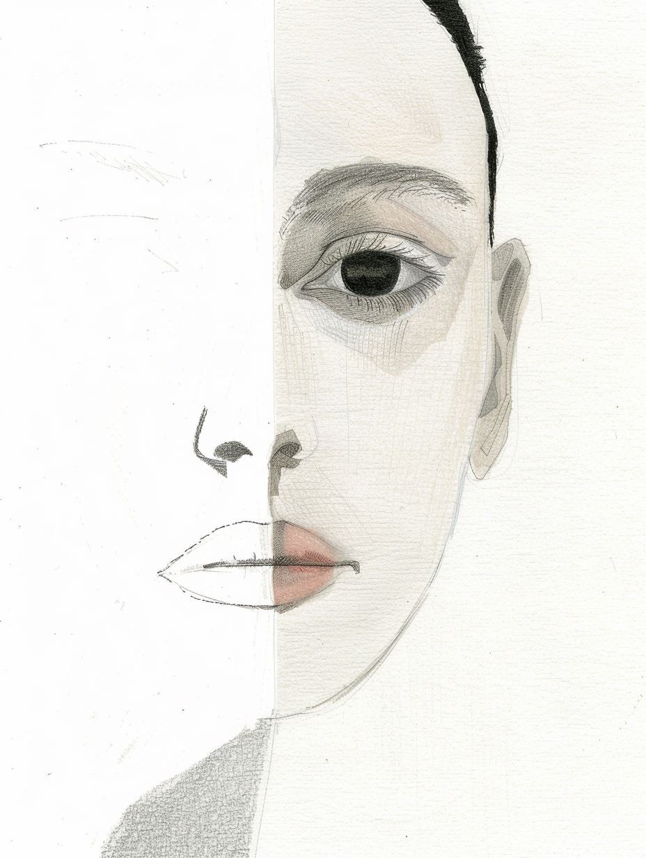 Ethereal Graphite Gaze