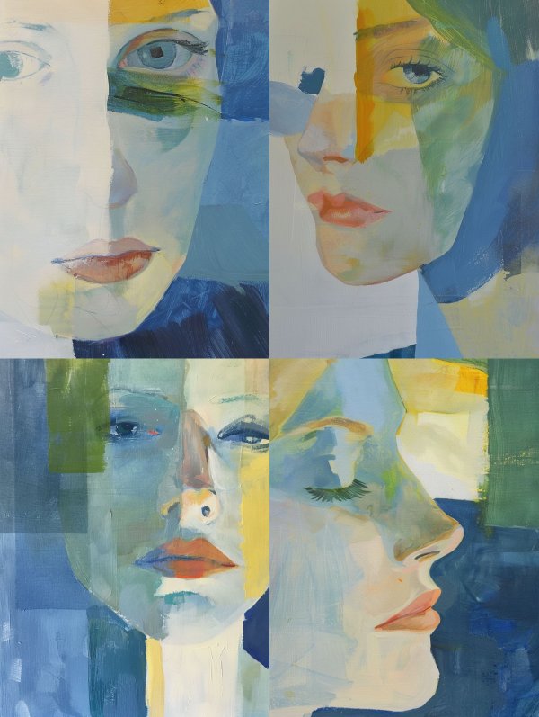 Azure Ethereal Gaze