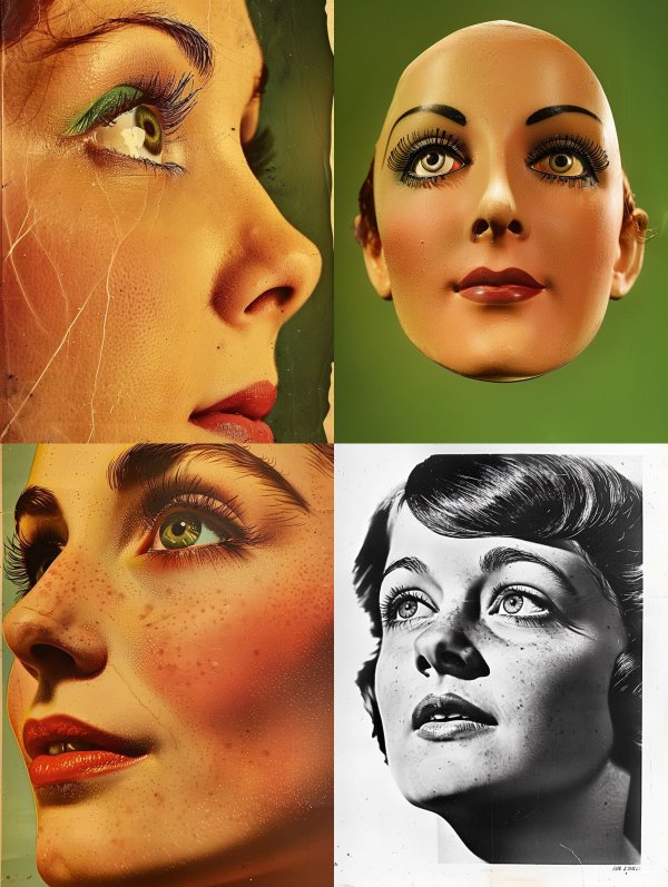 Vintage Gilded Gaze
