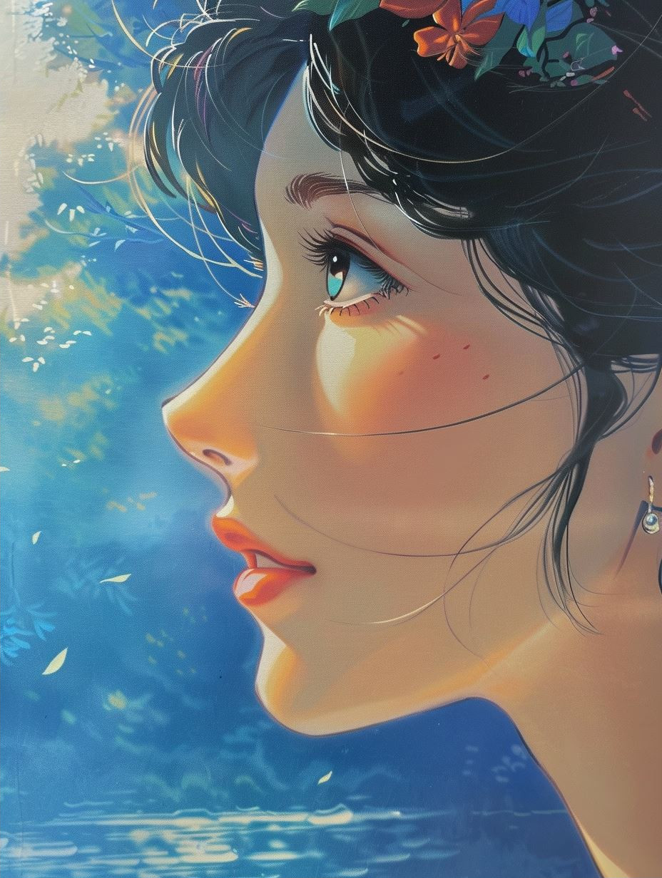 Celestial Glow Portrait
