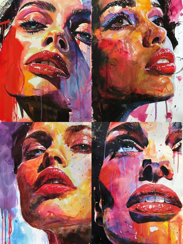 Chromatic Soul Portrait