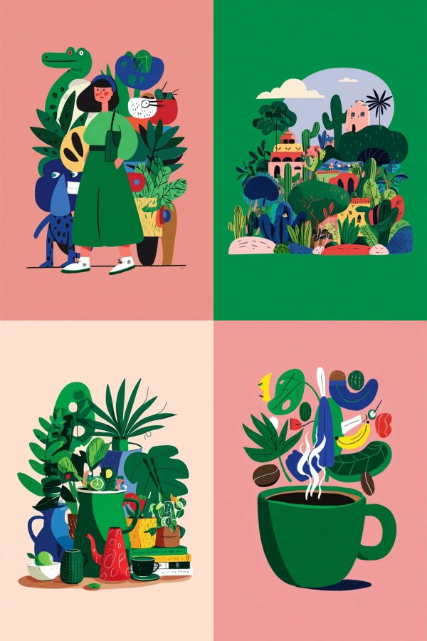 Whimsical Botanical Dream