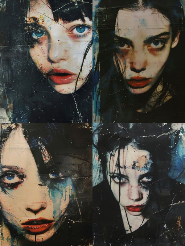 Fractured Gaze of Melancholy