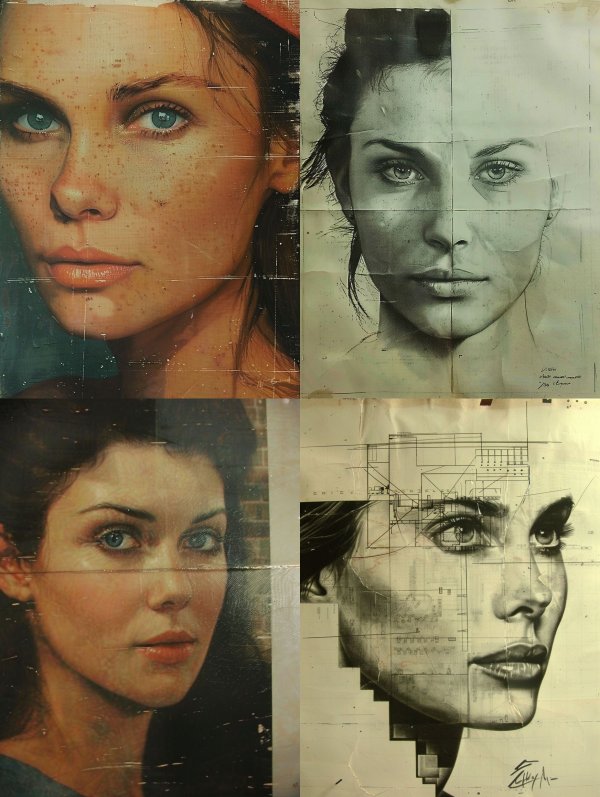 Sun-Kissed Freckled Portrait Study