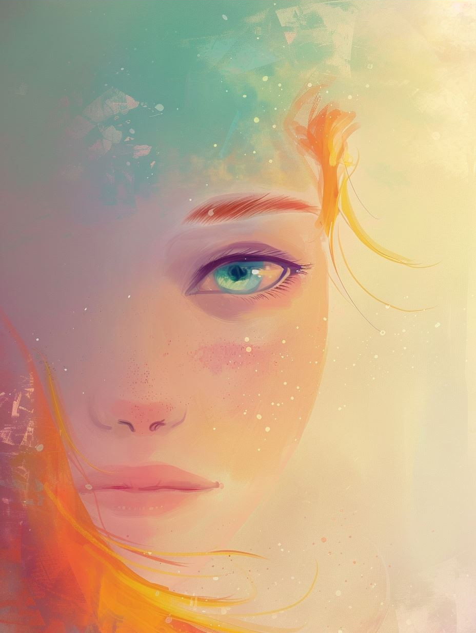 Ethereal Prism of Inner Peace