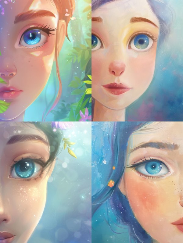 Ethereal Forest Gaze