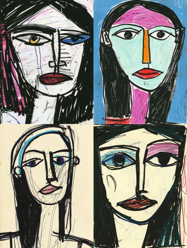 Abstract Expressionist Gaze