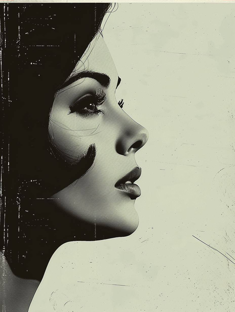 Dual Tone Retro Pop Art