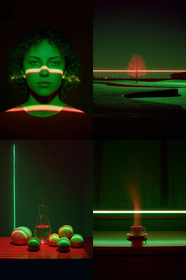 Neon Prism Gaze