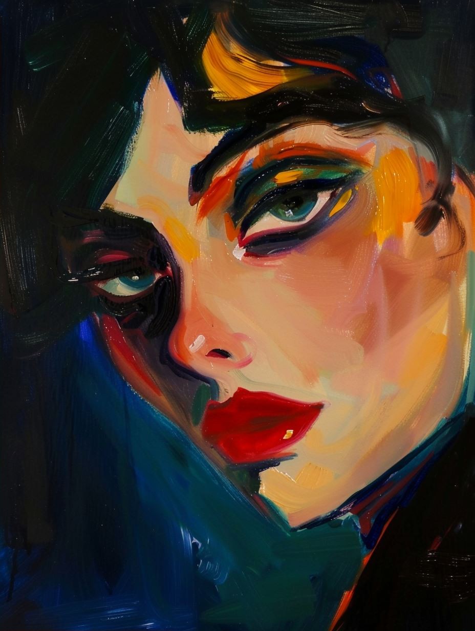 Vibrant Oil Expressionism - Image 2