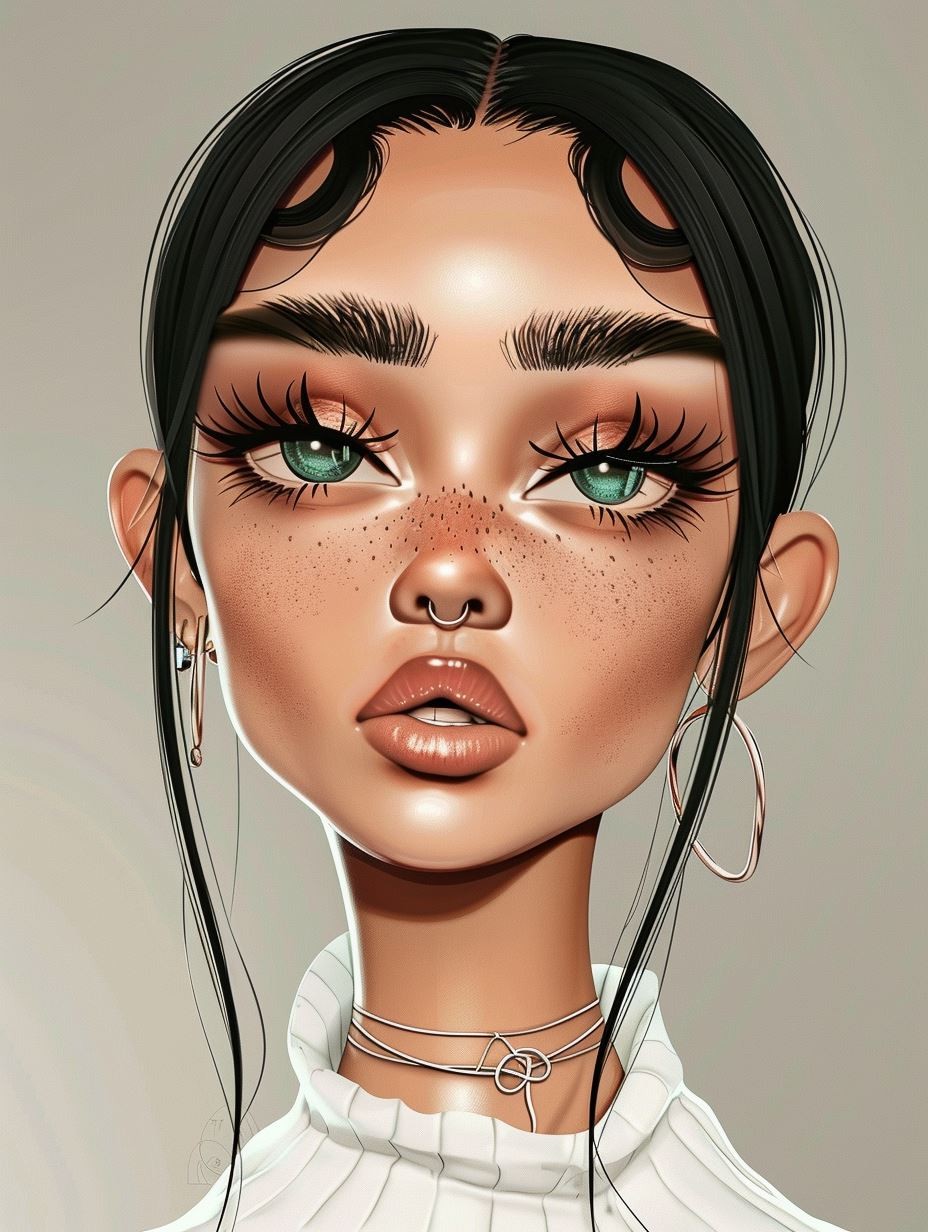 Glossy Digital Glamour