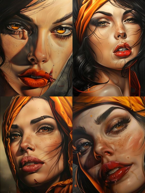 Amber Gaze Noir